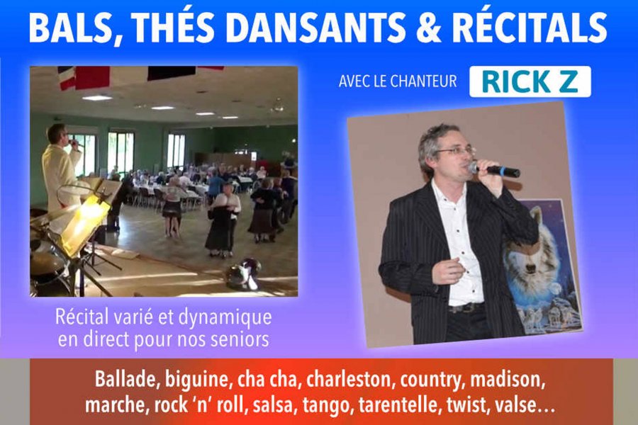 Valse, Tango, Marche, Biguine sont au programme de RICK Z